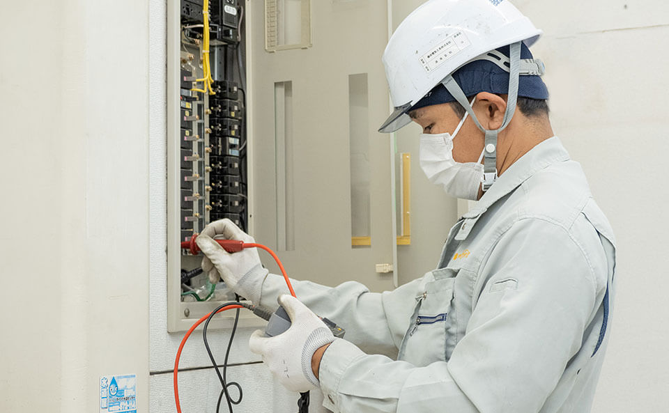 電灯・動力電気設備写真